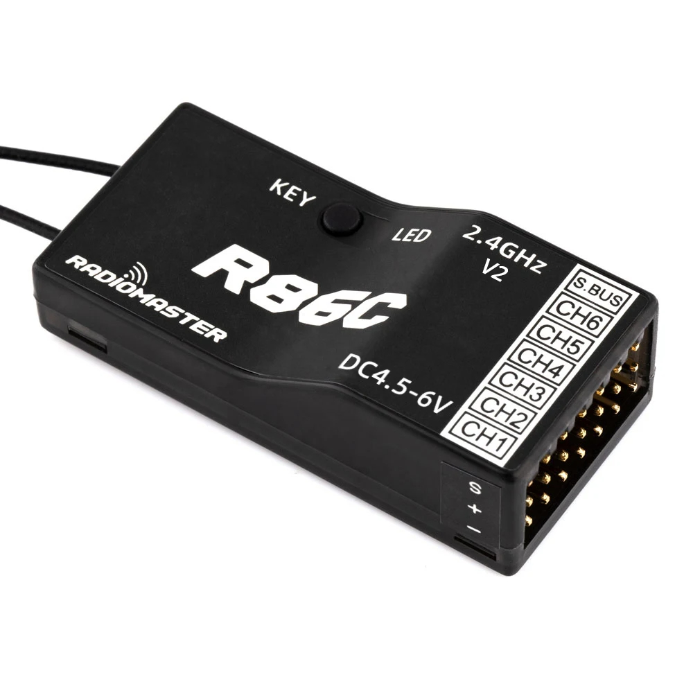 Receptor Radiomaster R81 R84 R - Receiver Sbus 8Ch reseña y precio