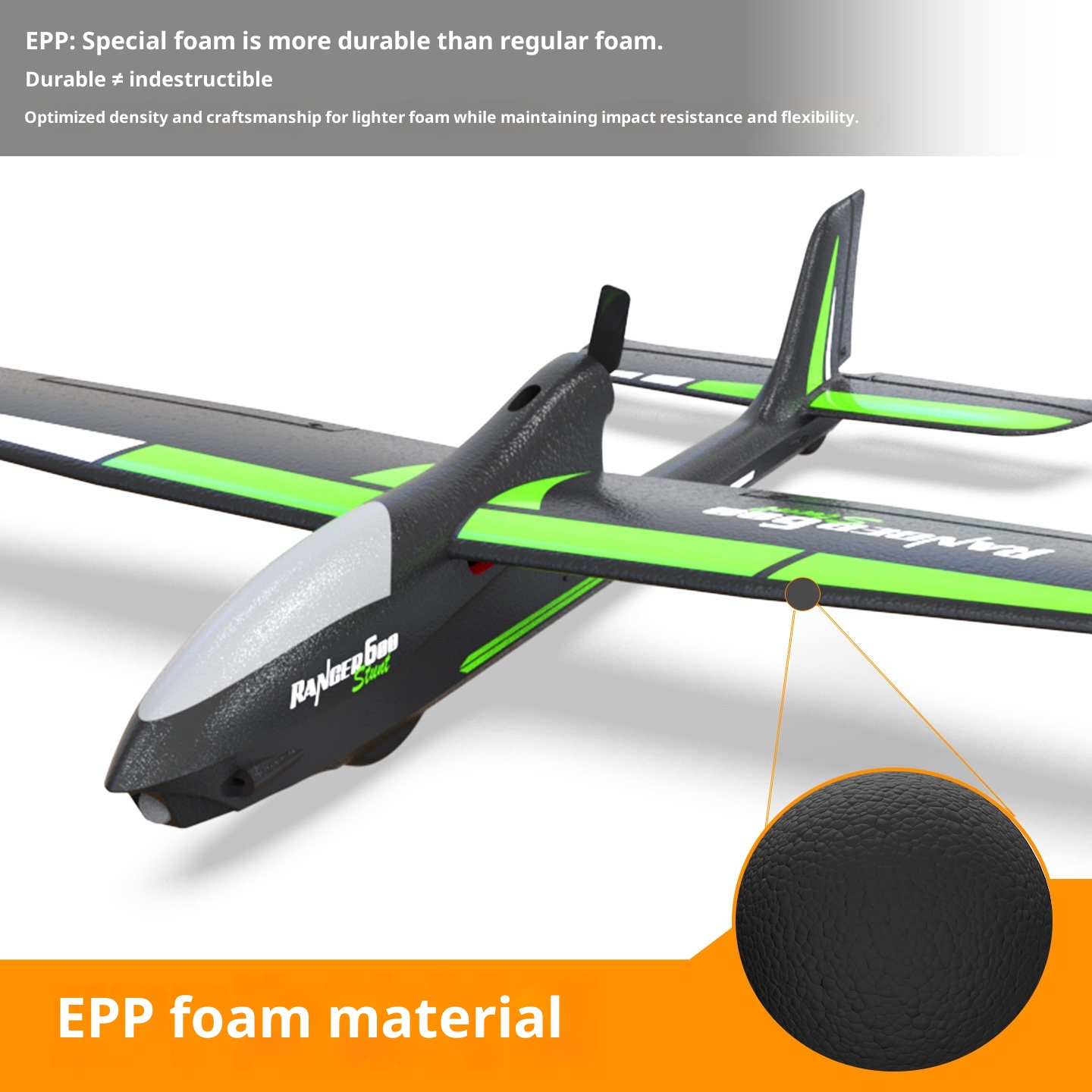 Avión RC Oulansi de Ala Fija,  - Rc Glider Foam Wing reseña y precio