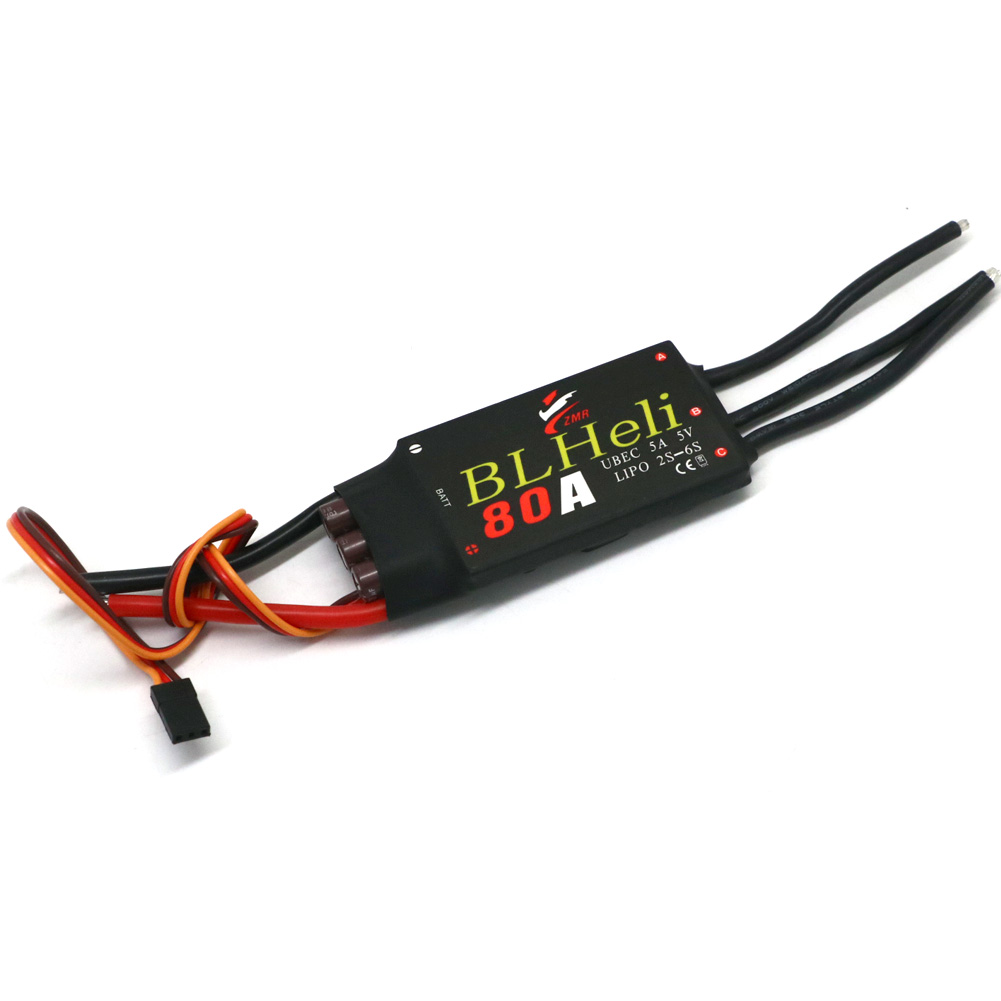 BLHeli sin escobillas ESC 80A  - Rc Hobby Wing reseña y precio