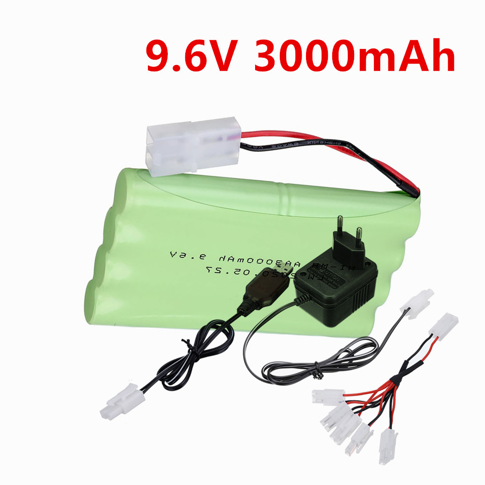 Batería NiMH de 9,6 V y 3000 m - Rc Hobby Model reseña y precio