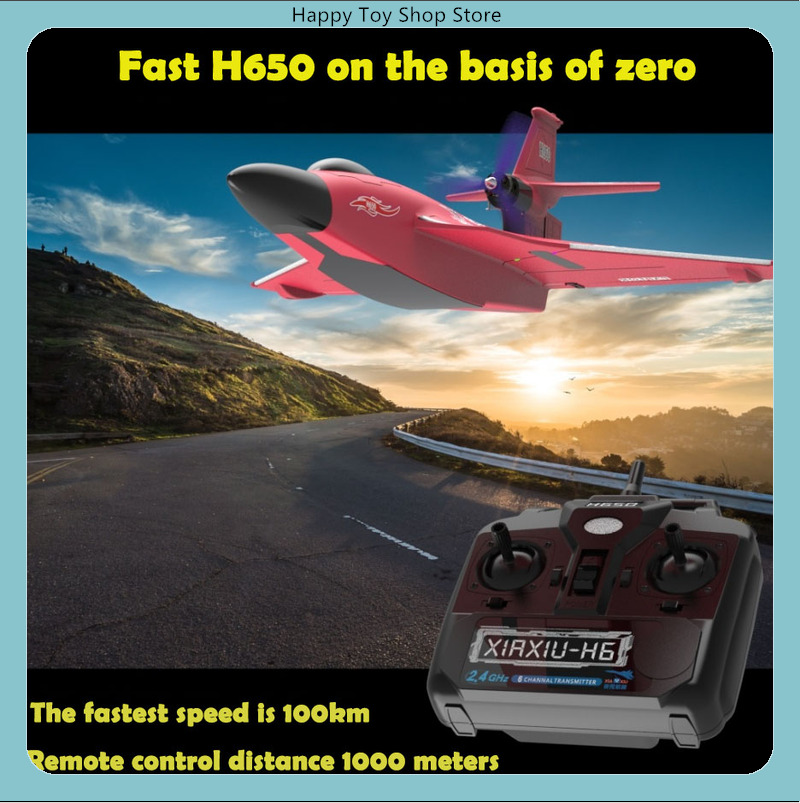H650 Raptor, Planeador Anfibio - Rc Glider Foam Wing reseña y precio